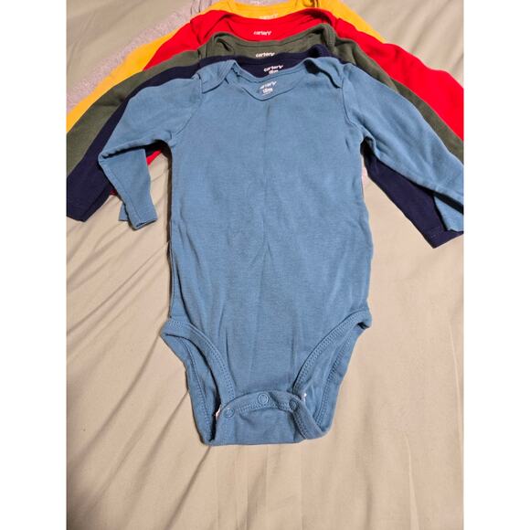 Carter's 18 months set of 7 long sleeve one-piece - Picture 3 of 11